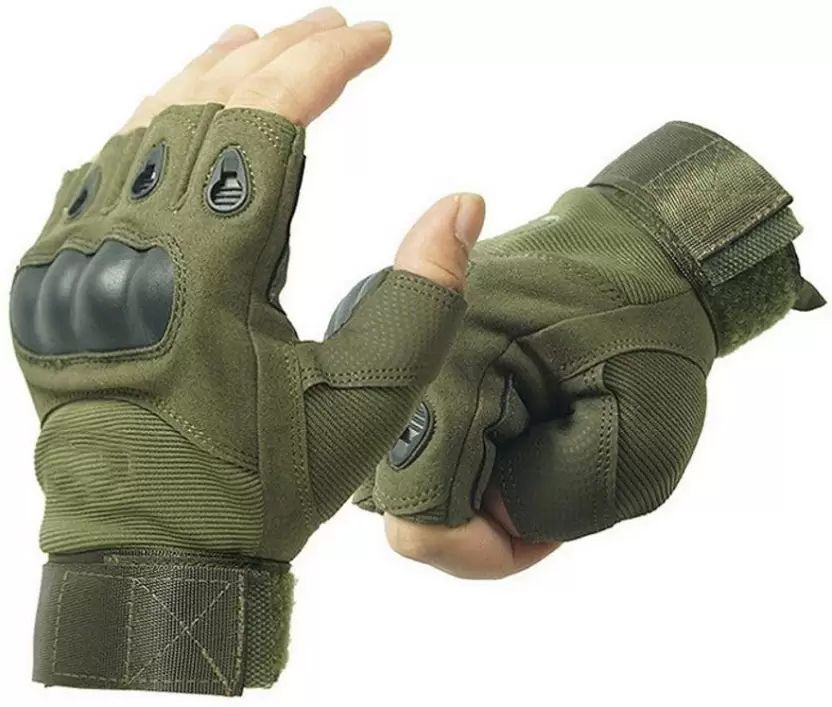 Half Finger Hand Gloves for Bike Riding, Sports, Cycling, Travelling, Camping Gym & Fitness Gloves