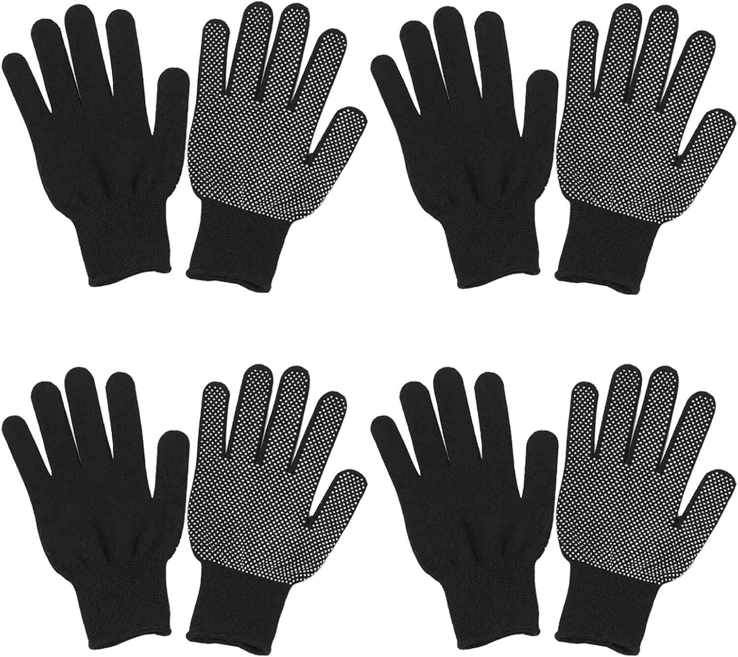 4 Pairs Anti-Slip PVC Dotted Inner Batting Gloves Tennis Ball Cricket Inner Gloves-image-35