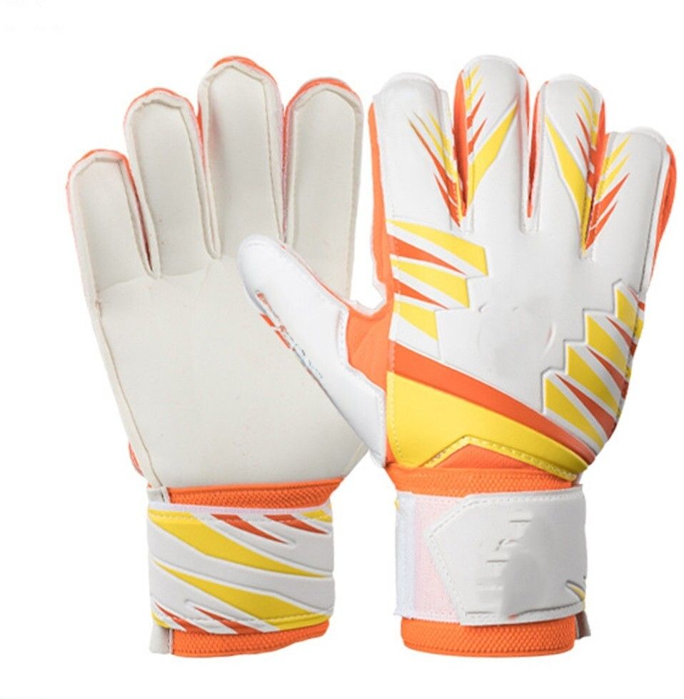 nema Kids Anti-Slip Junior Football Gloves Goalie Gloves - Orange -Size 7 Goalkeeping Gloves-picture-13