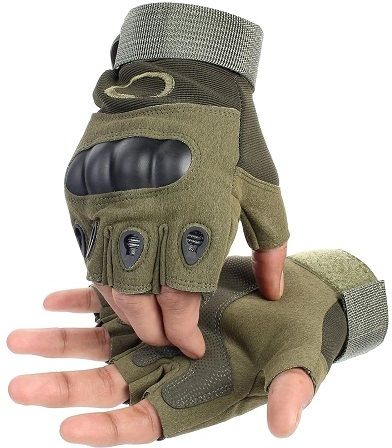 whinsy Motorcycle Gloves with Rubber Knuckle Guard, Non-Slip Grip & Palm Padding Riding Gloves-picture-46