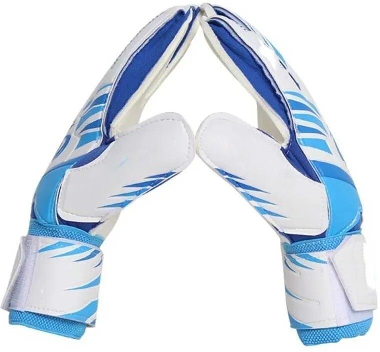 nema Kids Anti-Slip Junior Football Gloves Goalie Gloves - Blue -Size 8 Goalkeeping Gloves-picture-12