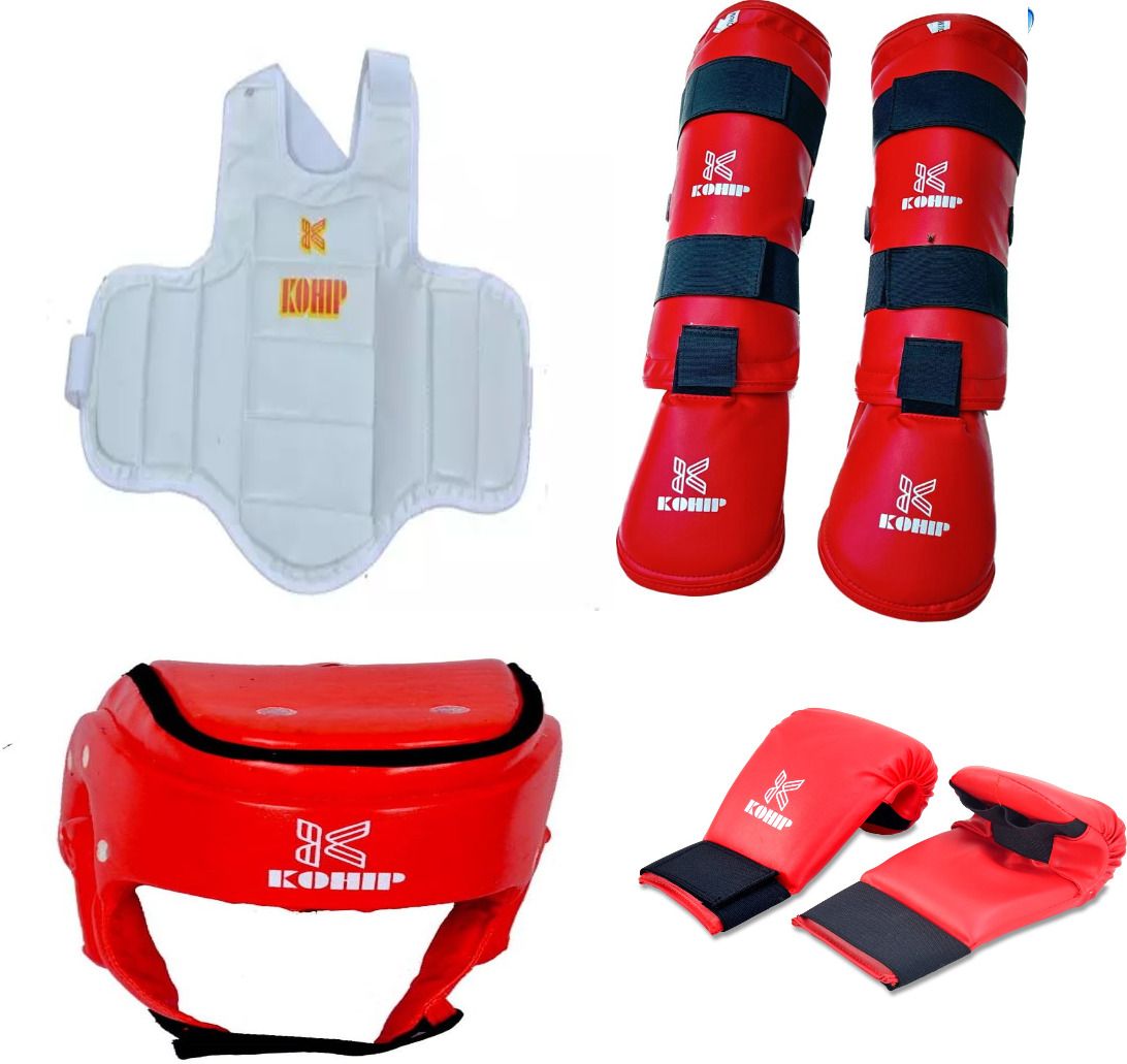 karate Kit red Boxing Gloves-image-41