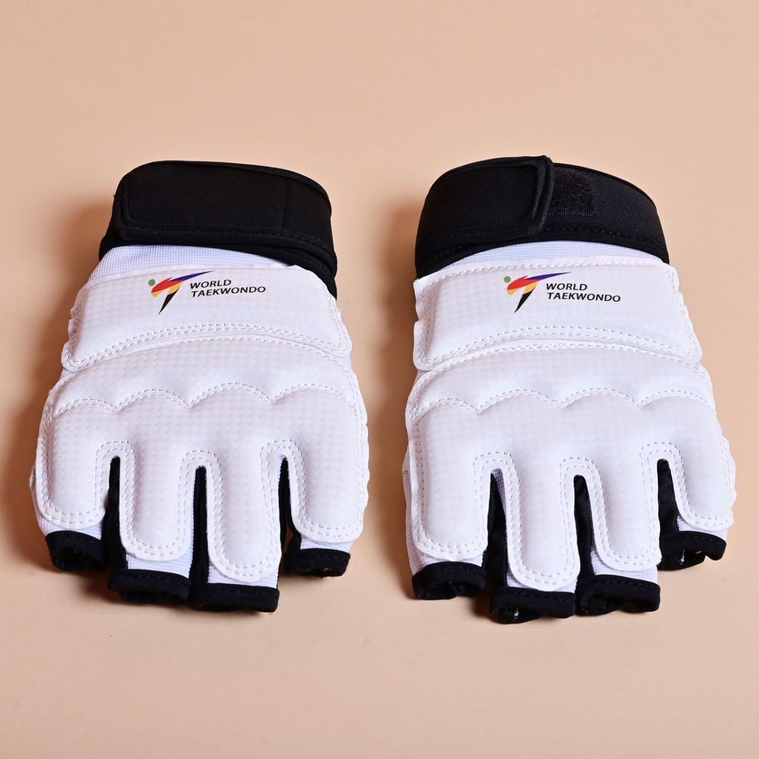 Imported Taekwondo Gloves Pair Size XL | Open Finger Protective Gloves Martial Art Gloves-image-23