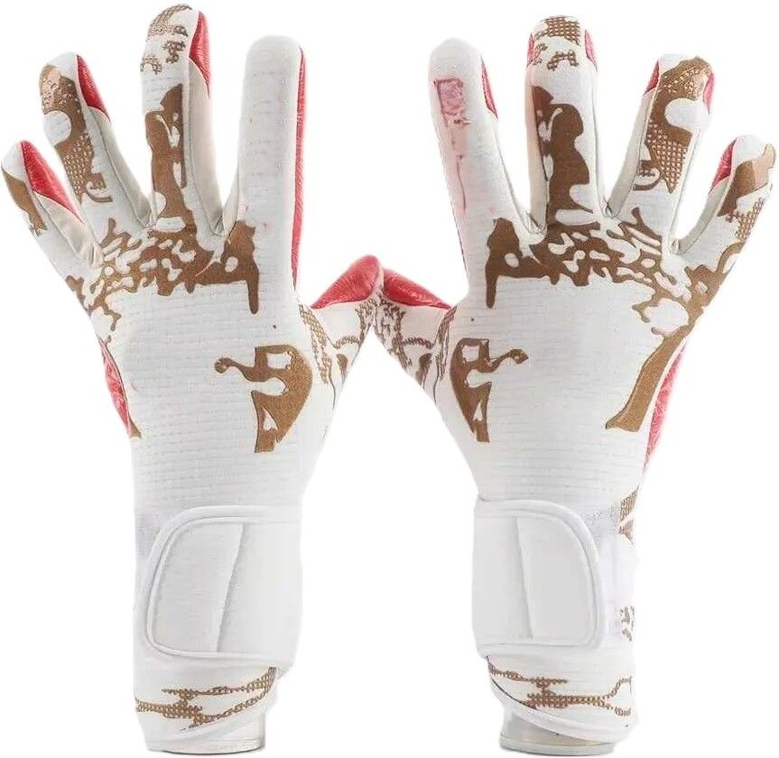 nema Thickened Antislip Latex Goalkeeper Gloves - White - Size 9 Goalkeeping Gloves-picture-30