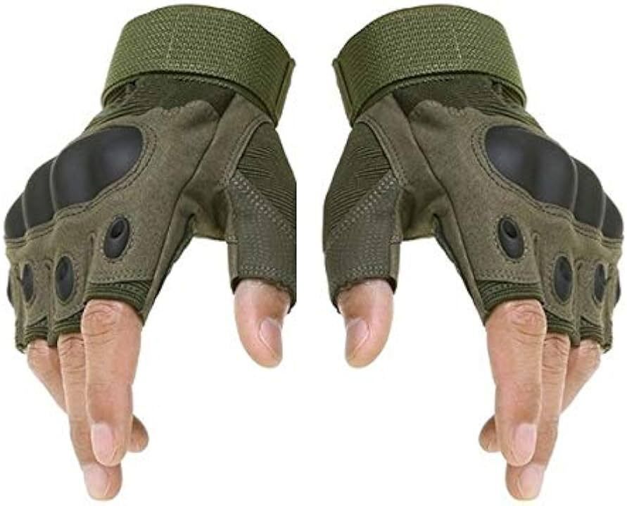 peenakin Half finger knuckle gloves for cyclists, bikers ,travellers,outdoor activities Riding Gloves-picture-11