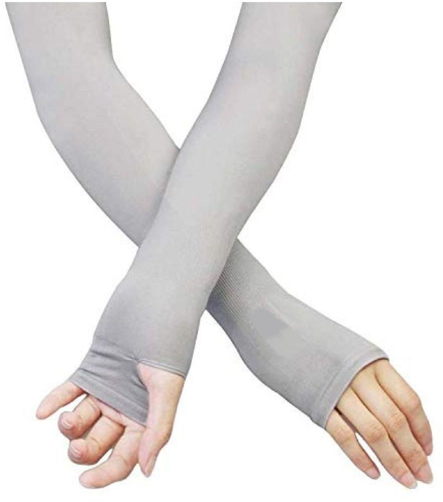 auto hub Grey-Arm-Sleeves-1Pc Cycling Gloves-picture-27