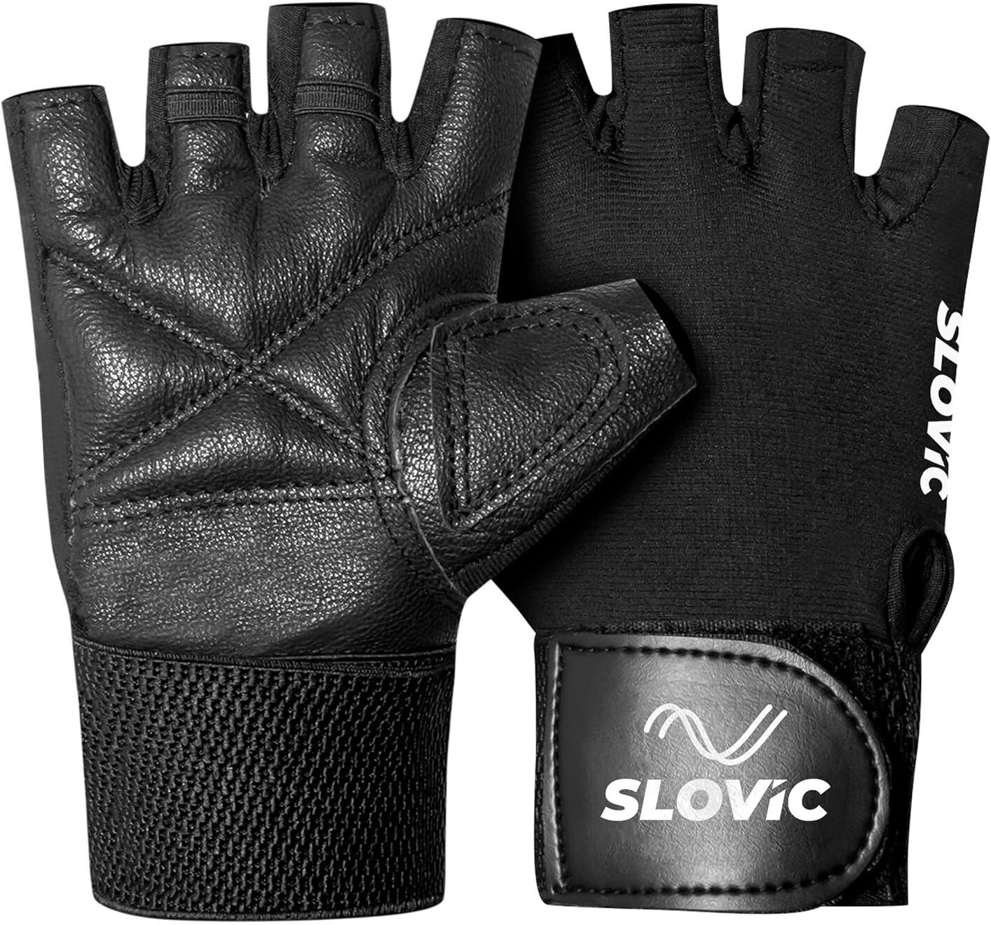 slovic Gym Gloves for Men with Wrist Support Accessories Gym & Fitness Gloves-picture-23