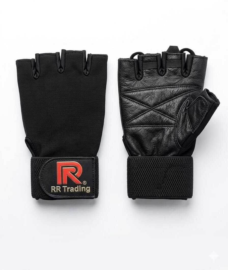 Titan Geniune Leather Hand Gym Glove for men Gym & Fitness Gloves-image-36