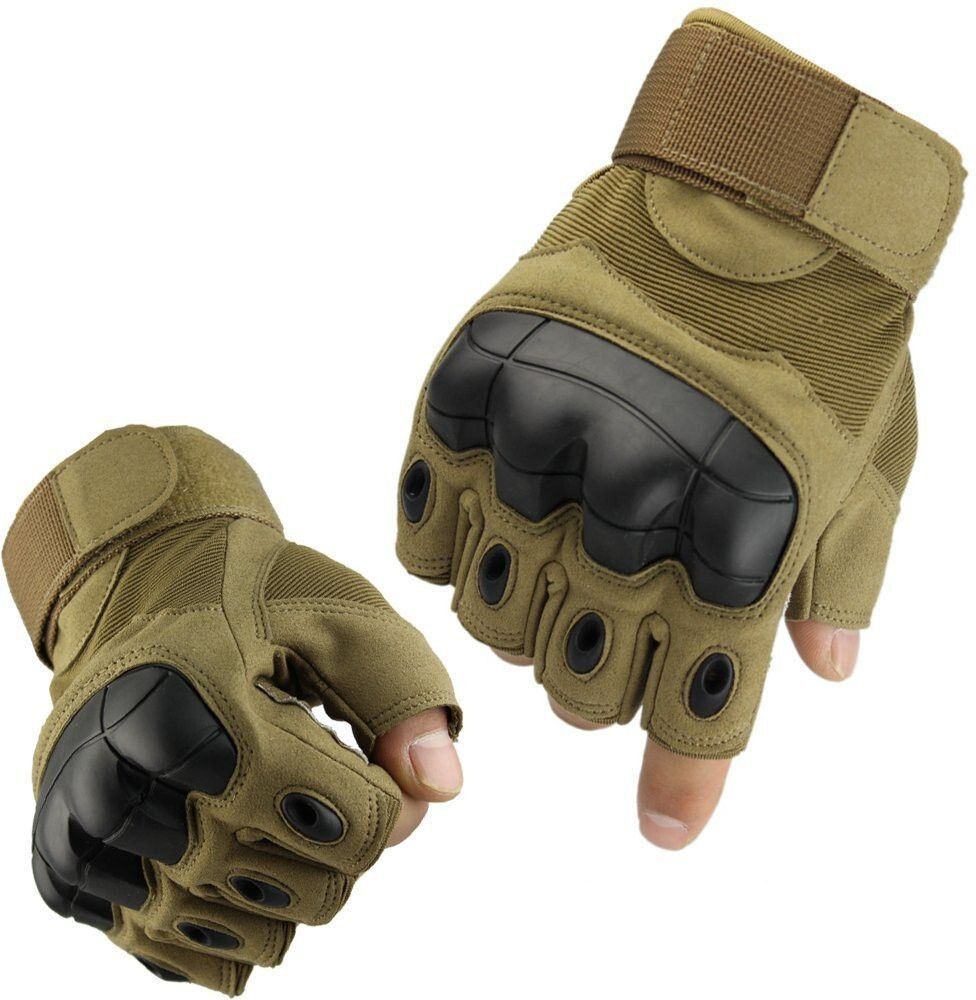 Half Finger Tactical Gloves Military Army Shooting Hunting Climbing Cycling Gym Gym & Fitness Gloves-image-13