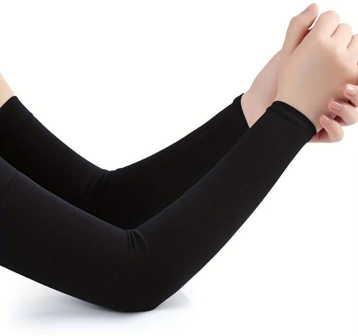 Sun UV Protection Sports Arm Sleeves for Men and Women Cycling Gloves