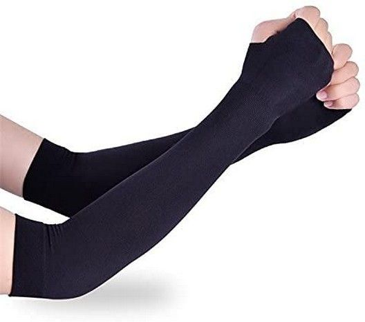 LetsArm Sleeve Perfect for Cycling, Driving, Running, Basketball, Football Cycling Gloves