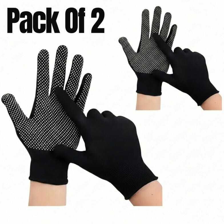 antelope 2 PAIR PVC Dotted Cotton Gloves for Tennis & Cricket Inner Gloves Inner Gloves-picture-14