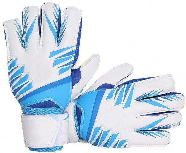 nema Kids Anti-Slip Junior Football Gloves Goalie Gloves - Blue -Size 7 Goalkeeping Gloves-picture-9