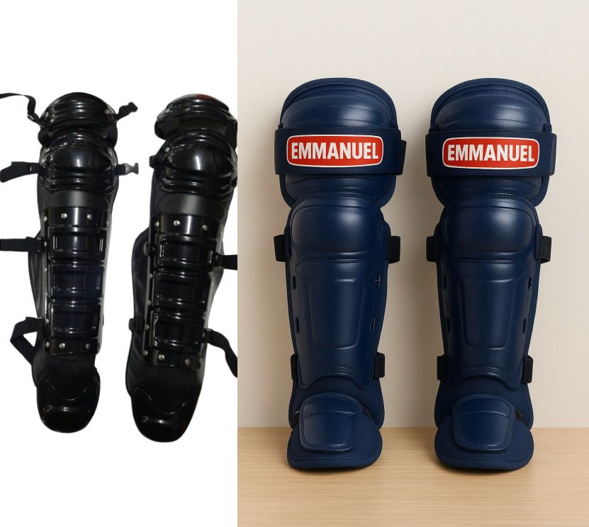 IMPORTED LEG GUARD FOR BASE BALL AND SOFTBALL Baseball Gloves-image-46