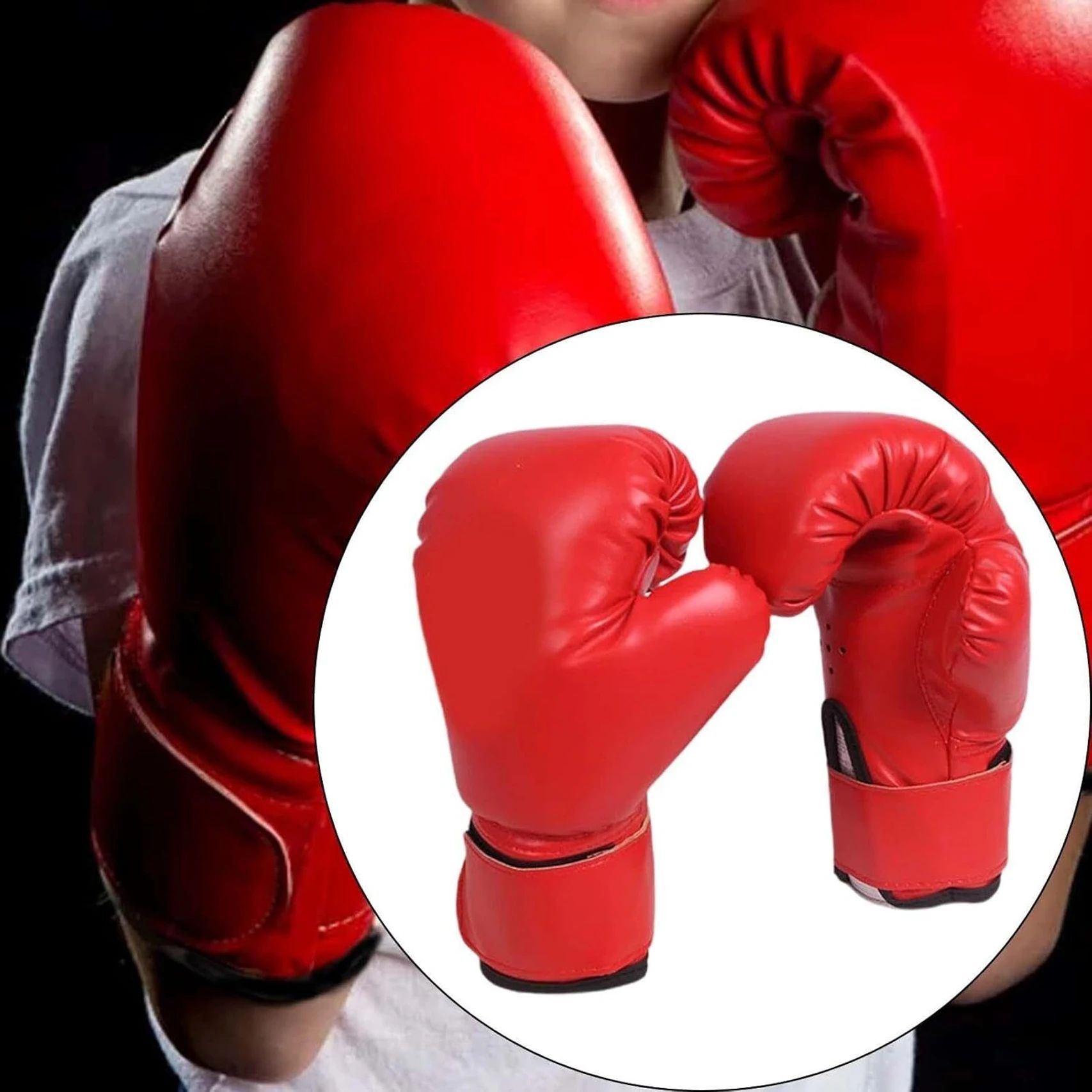 sportsly Boxing Gloves Training, Sparring & Punching Bag Gloves | Shock Absorbing Boxing Gloves-picture-41
