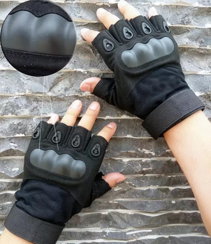 Half Finger Hand Gloves for Bike Riding, Sports, Cycling, Travelling, Camping Gym & Fitness Gloves