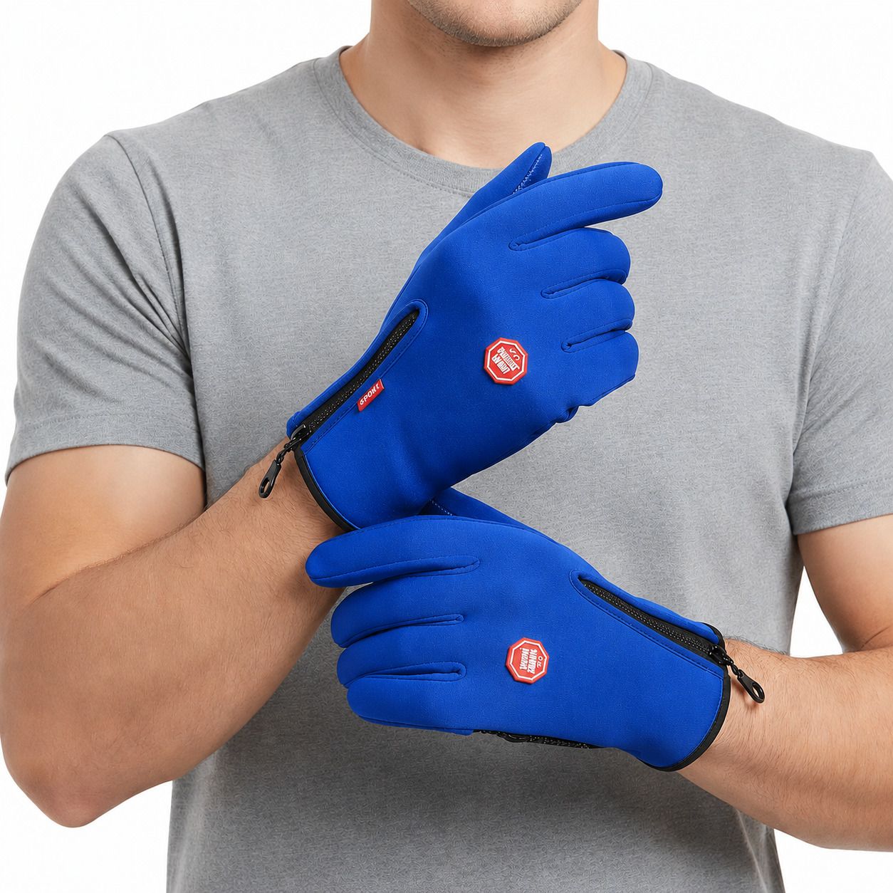 Motorcycle Gloves for Men and Women | Touchscreen Full Finger Riding Gloves Riding Gloves-image-26