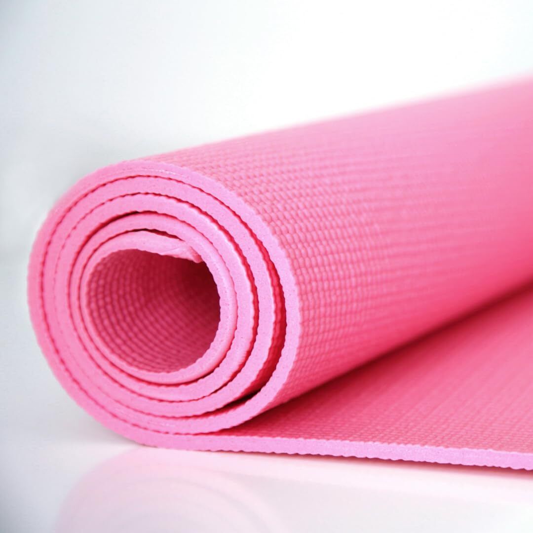 4 mm Anti-Slip EVA Fitness & Yoga Mat with Carry Strap Multicolor 4 mm Yoga Mat-image-36