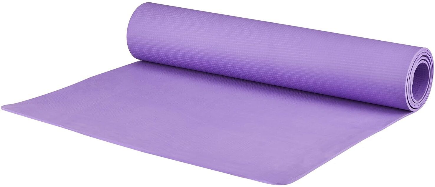mapache Yoga Mat for Gym Workout and Yoga Exercise with 4mm Thickness for Men & Women Purple 4 mm Yoga Mat-picture-17