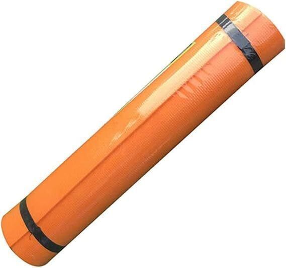 4MM EVA Yoga Mat with Carry Strap | Non-Slip Exercise Mat for Home & Gym_new Orange 4 mm Yoga Mat-image-26