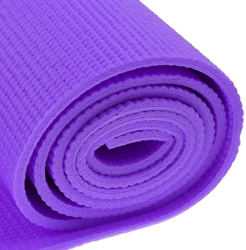 4mm PURPLE Soft Premium EVA, Anti Skid, Home Exercise, Gym workout f_QTY -1 Multicolor 4 mm Yoga Mat-image-19