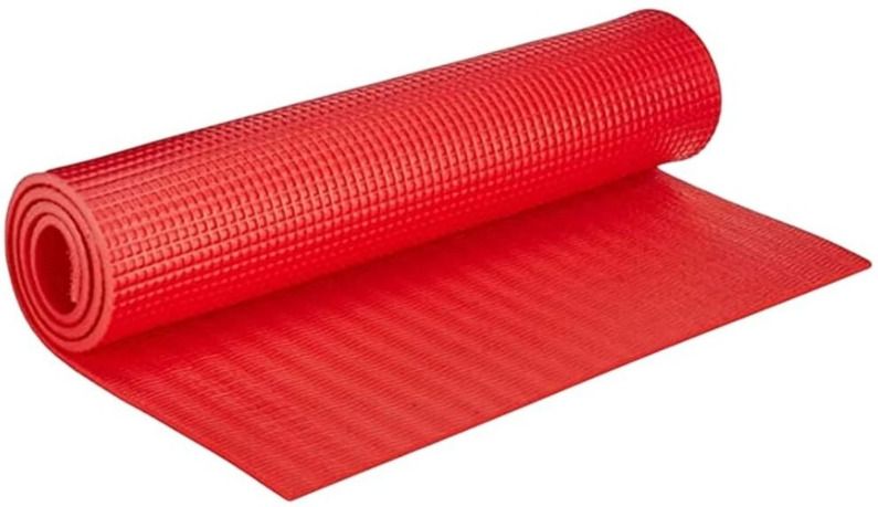 nagvicksa Anti-Skid Eco-Friendly Yoga Mat Red 6 mm Yoga Mat-picture-1