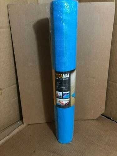 4mm Premium , AntiSkid, Home & Gym workout for Red 4 mm Yoga Mat Blue 4 mm Yoga Mat-image-19
