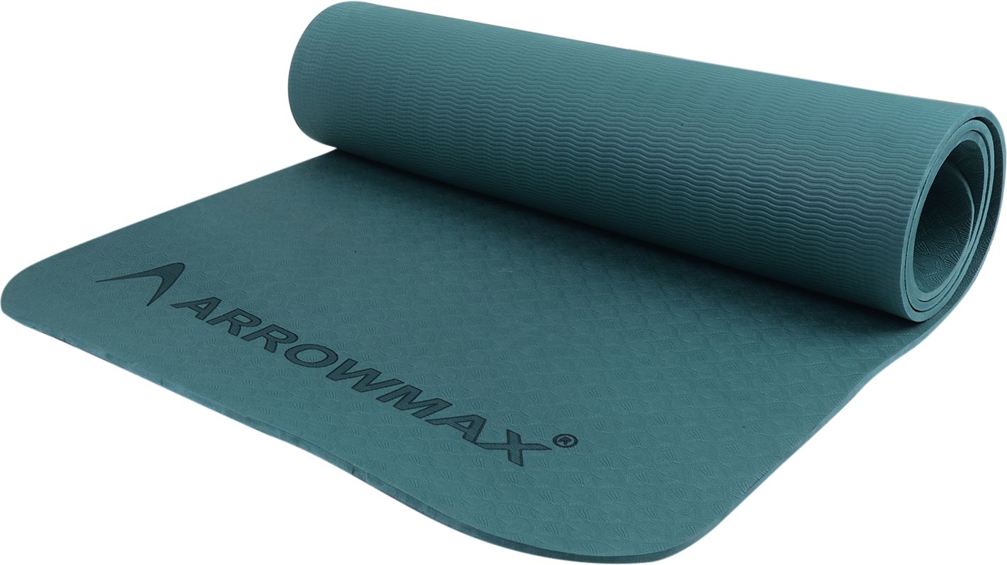 Yoga Mat Premium Eva Anti Slip Textured Surface For Men Women Green 4 mm Yoga Mat
