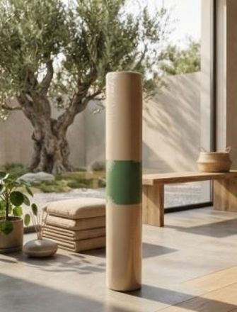 M_YOGA_MAT_GREEN Grey 4 mm Yoga Mat-image-39