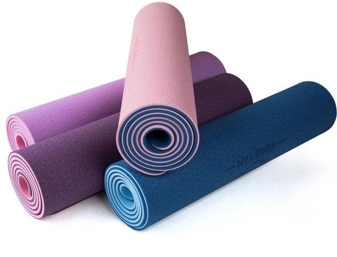 TPE408 Multicolor 4 mm Yoga Mat-image-31