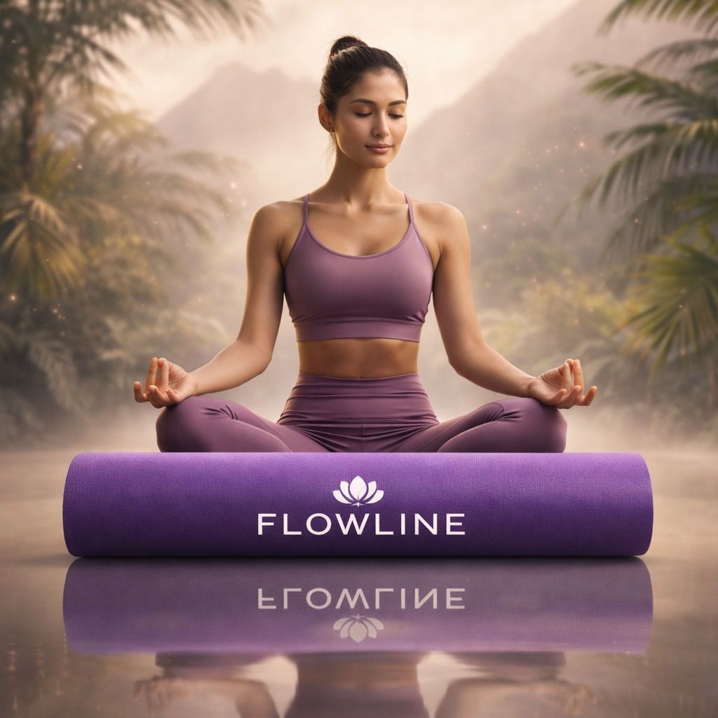 YOGA MAT FOR MEN WOMEN & KIDS WITH CARRY STRAP !! PURPLE 4mm! Purple 4 mm Yoga Mat-image-14