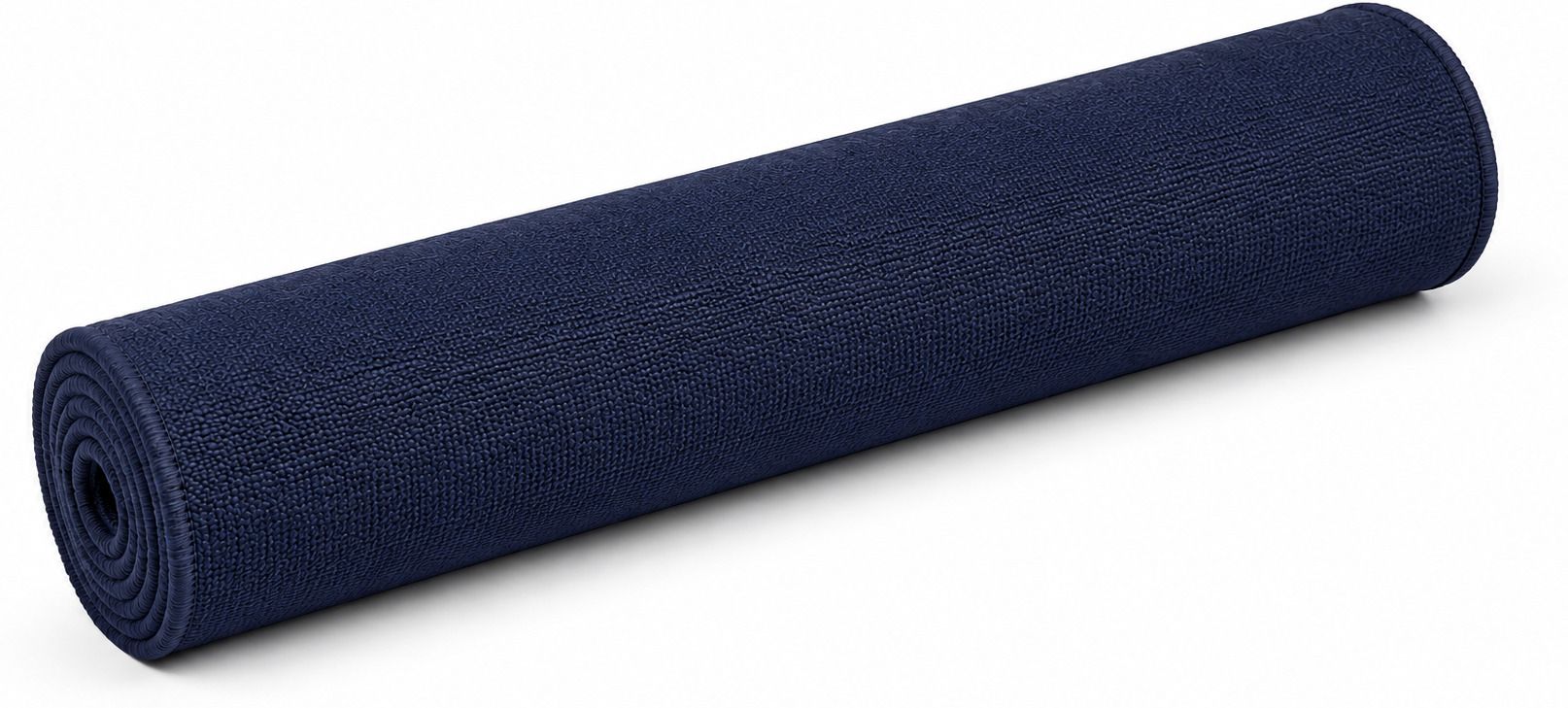 Premium Cotton Handloom Yoga Mat 67 x 24 Inch Anti Slip Navy Blue Exercise Mat 7 mm Yoga Mat-image-36