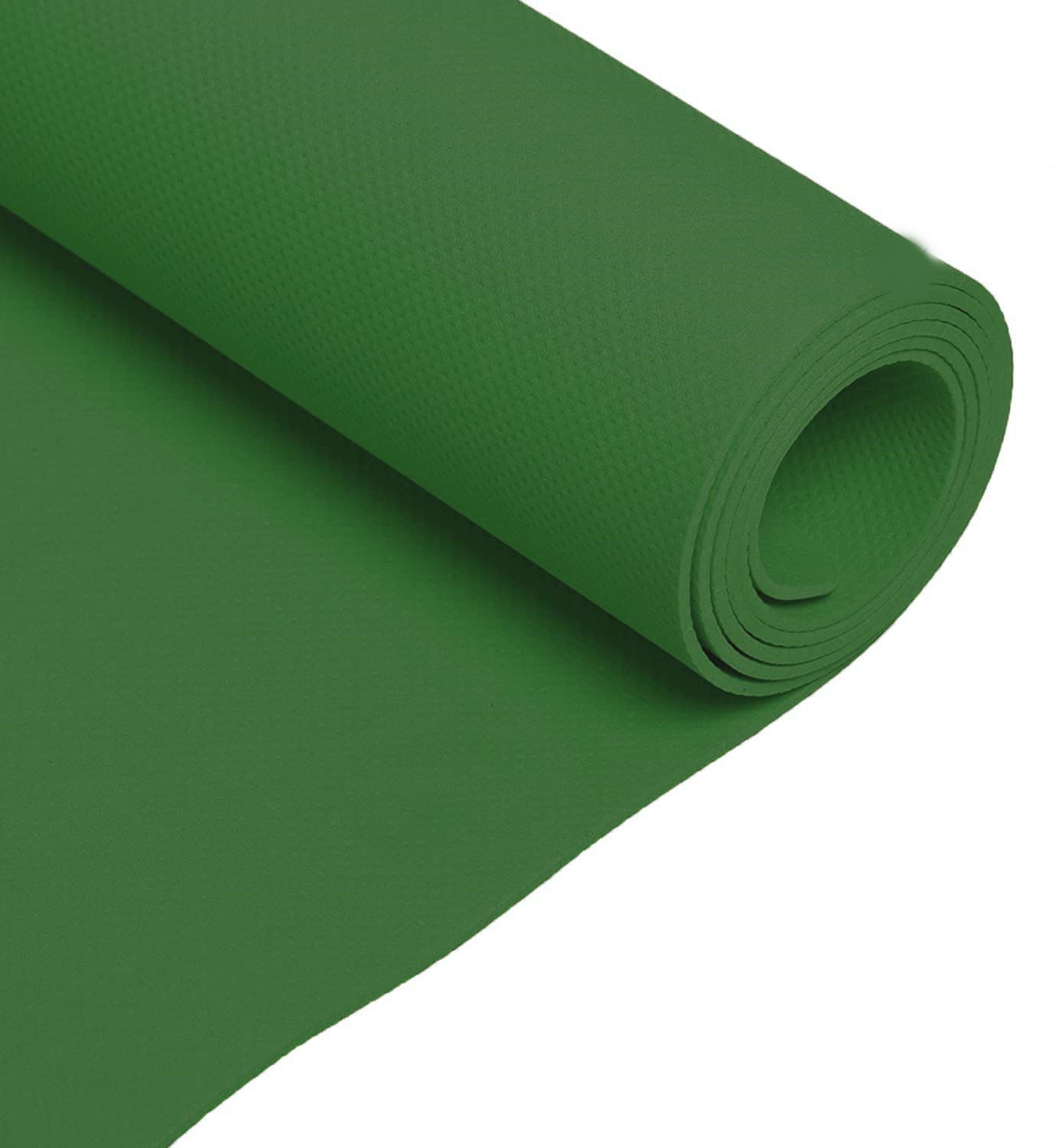 EVA Anti Slip Home Gym Exercise Workout Fitness for Men Women Kids Green 4 mm Yoga Mat