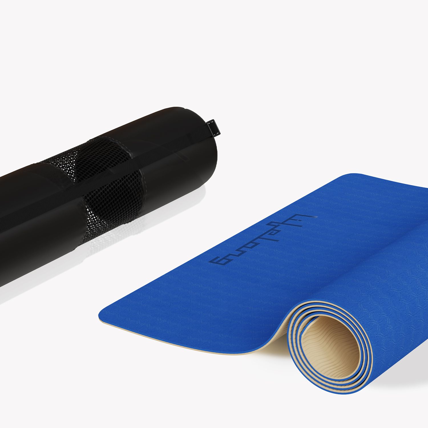 lifelong LLYM222 Dual Color EVA Material Anti-Slip Blue, Beige 6 mm Yoga Mat-picture-20