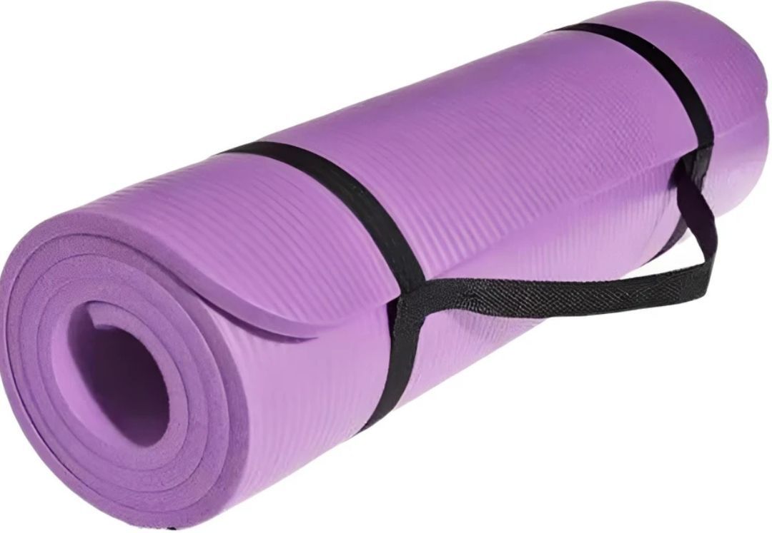 4mm Soft EVA Anti Skid, Home Exercise, Gym workout, for Man/Women Purple Purple 4 mm Yoga Mat-image-20