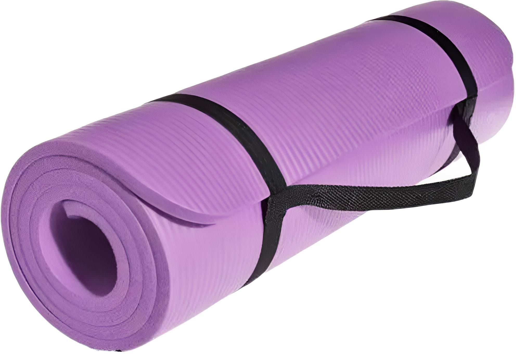 “Versatile 4mm Eco-Friendly Yoga Mat Purple 4 mm Yoga Mat