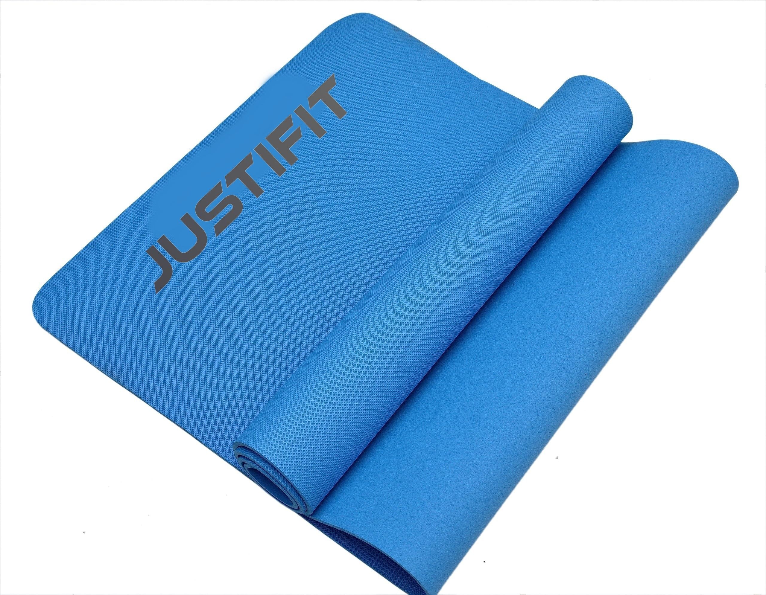 EVA and TPE Anti Slip Home Gym Exercise Workout Fitness for Men Women with Bag Blue 4 mm Yoga Mat-image-21