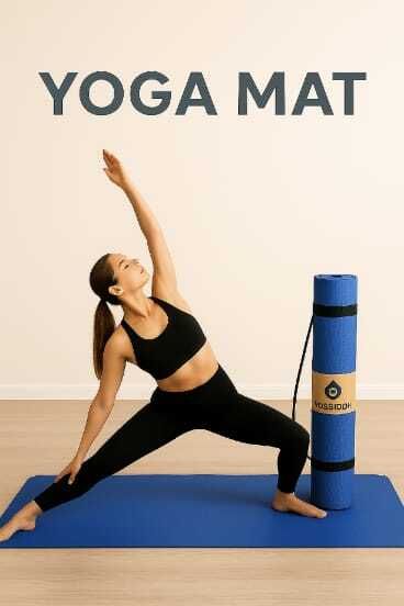 yoga mat for fitness,Exercise and gym 4 mm Yoga Mat-image-34
