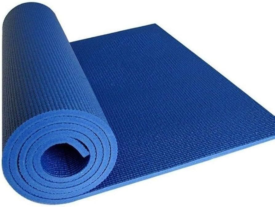 4mm Yoga mats & Anti-Slip Fitness yoga Mat for Home Gym, Meditation, Blue 4 mm Yoga Mat-image-24