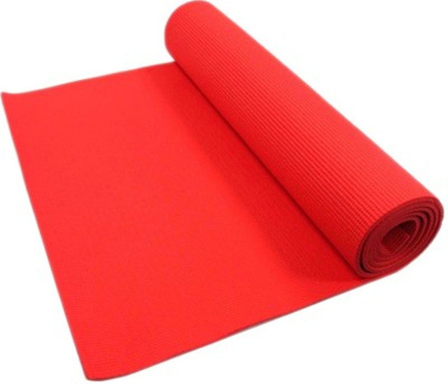 vvent online Yoga Mats 3 mm thk for Exercise Gym & Meditation purpose for Men and Women Red 3 mm Yoga Mat-picture-25
