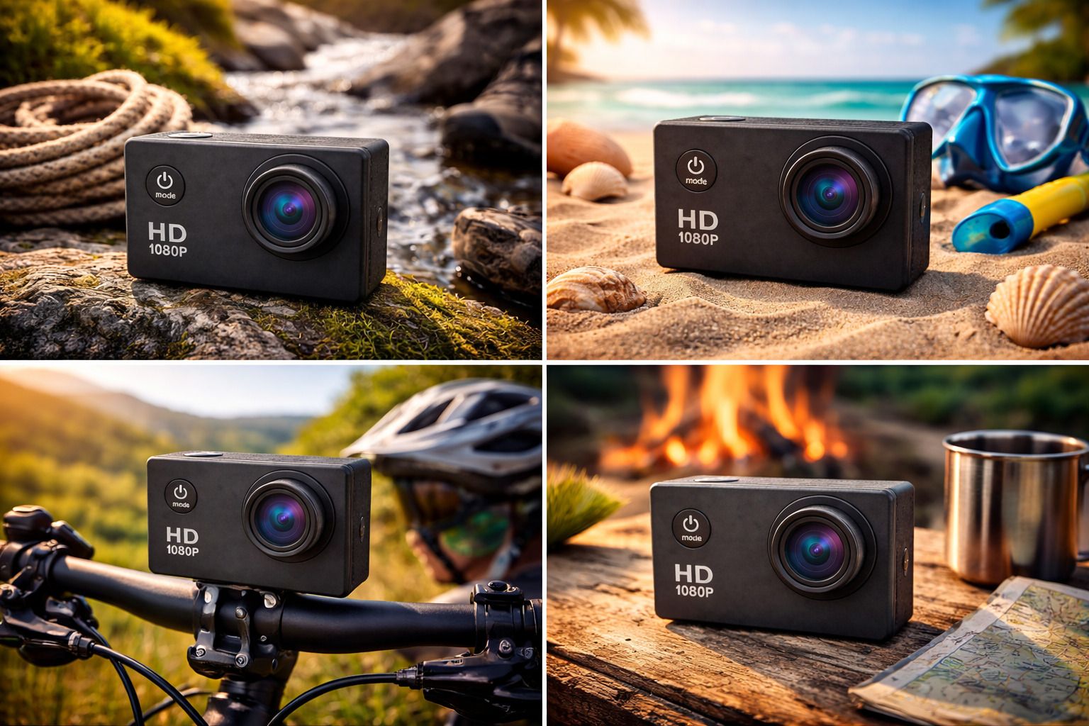 NXPRO Go Pro Action camera 2K Ultra HD Sports Action Camera 12MP WiFi | Sports and Action Camera-image-49