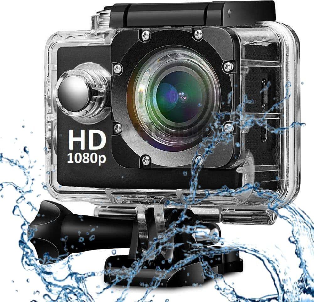 MY BABY LOVE A PERFECT CARE Action Camera 1080P 2MP Sports Camera Full HD 2.0 Inch Underwater Waterproof Camera with Adjustable View Sports and Action Camera-image-21