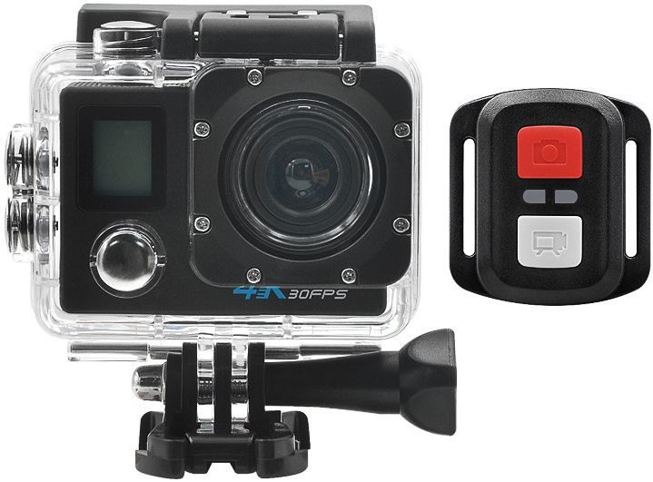 TechKing HD Quality H22R Ultra HD 4K WiFi Action Camera 100Feet Waterproof Sport Camera LCD Screen Sports and Action Camera-image-27