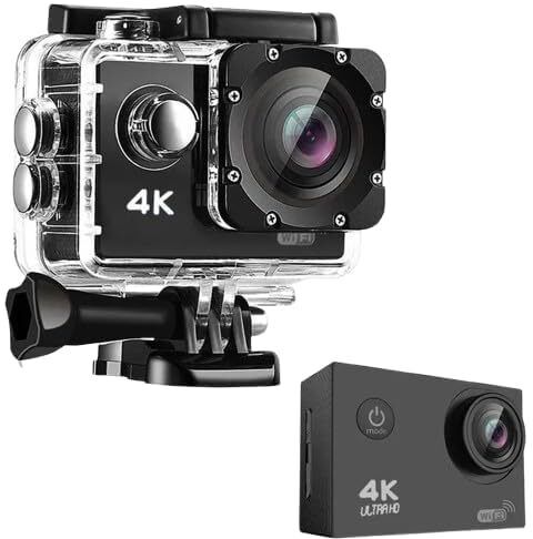 CAMTECH Action Camera 4K Action Camera | 16MP | Full 4K HD | 170° Wide Angle | Vlogging Sports and Action Camera-image-7