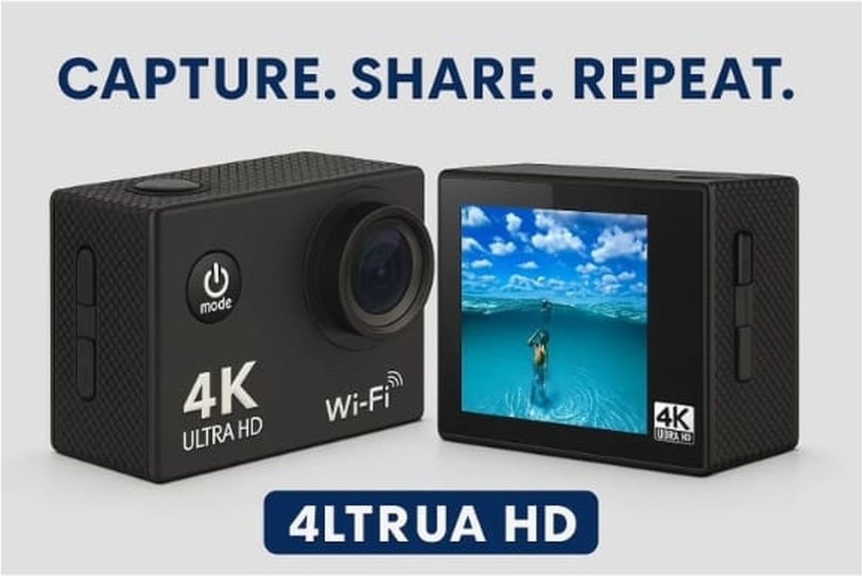 BRESLEI 4K Sports Camera 4K 30FPS 16MP Action Camera | WiFi | 170° Wide Angle | Sports and Action Camera-picture-10