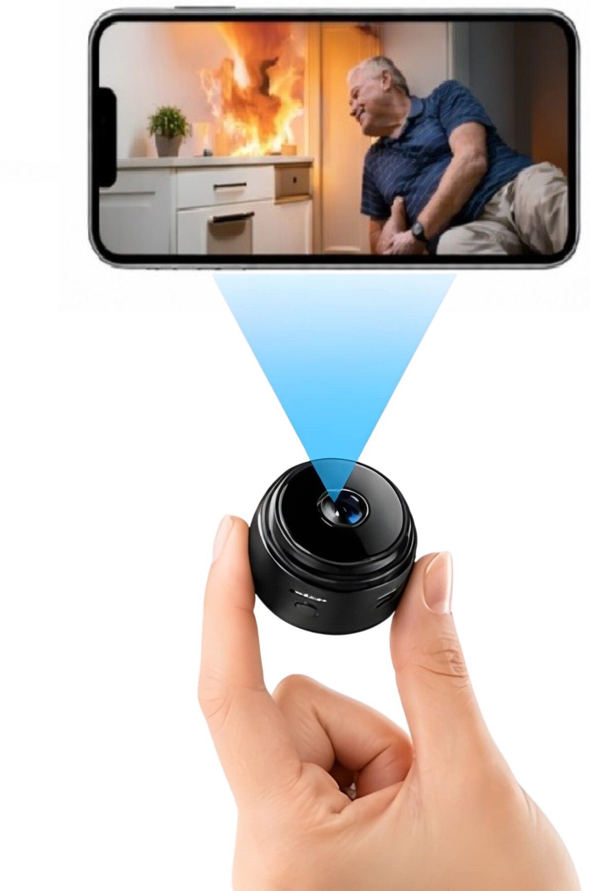 SROPX A9 Mini CCTV Camera Hidden Spy Camera WiFi 1080P Night Vision Sports and Action Camera-image-18