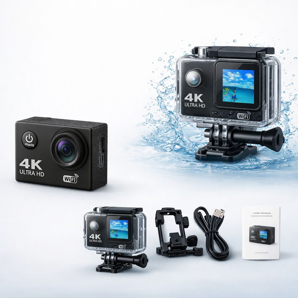 NEXOVO Professional 4K Adventure Pro 4K Sports Camera Sports and Action Camera-picture-17