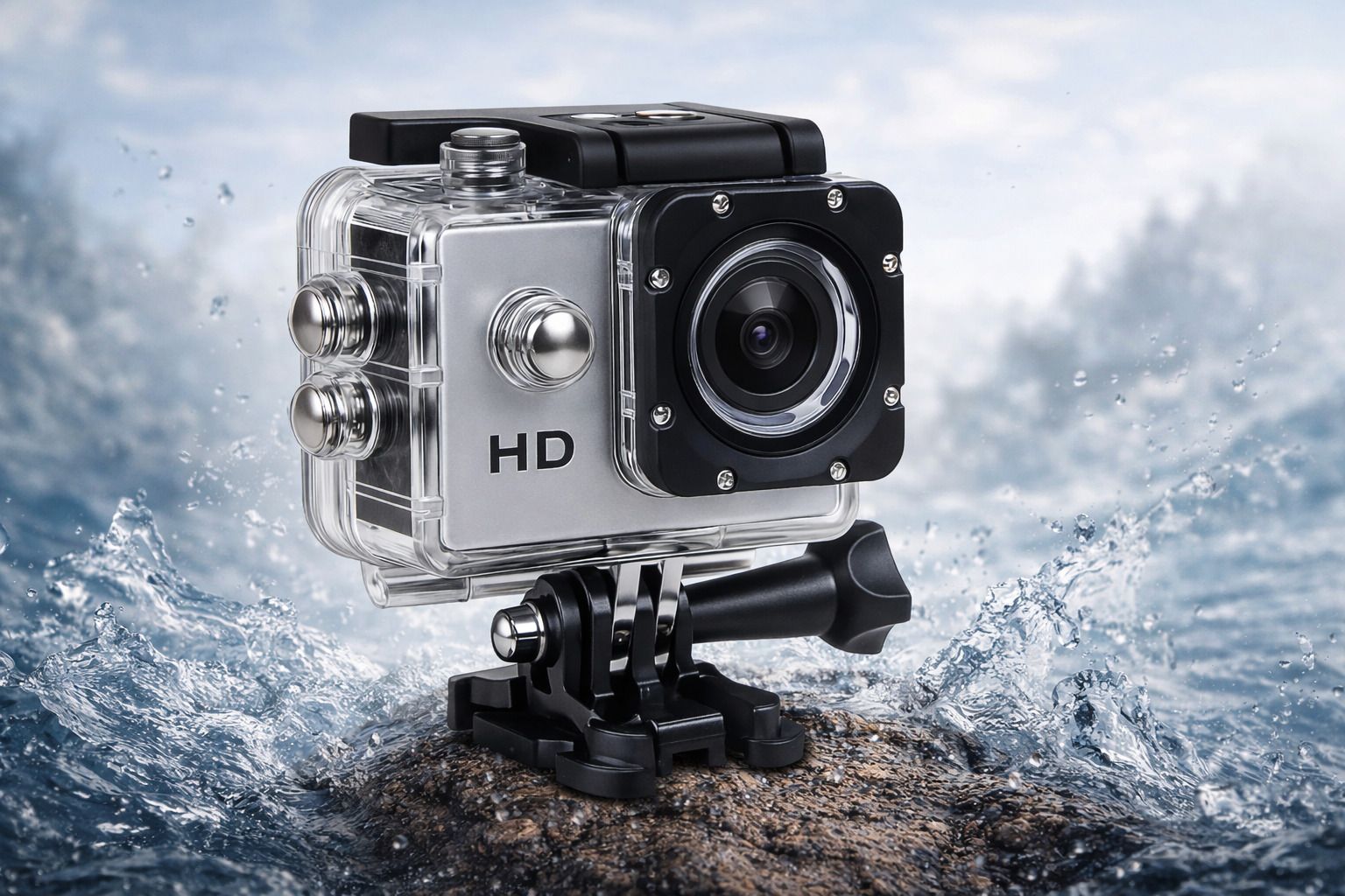 NXPRO Go Pro Action camera | Helmet Mount Action Camera Sports and Action Camera-image-48