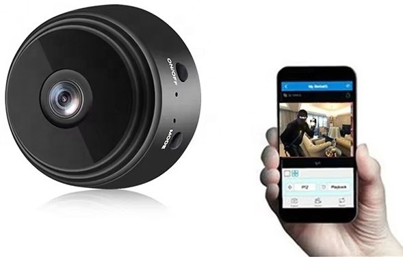 HomeEye A6 Magnet camera 1080P Mini WIFI camera Video Camera IP Wireless Security Camera Sports and Action Camera-image-15