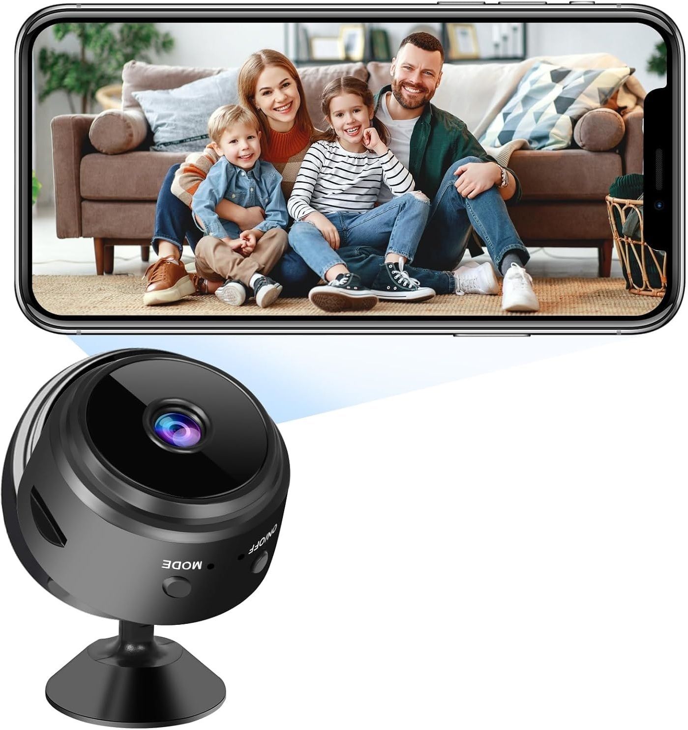 OSHSIZ WIFI SECURITY CAMERA Ultra HD 1080p Wireless Mini Security Camera with Smart Motion Detection WiFi Sports and Action Camera-image-24